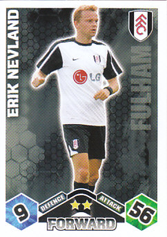Erik Nevland Fulham 2009/10 Topps Match Attax #161